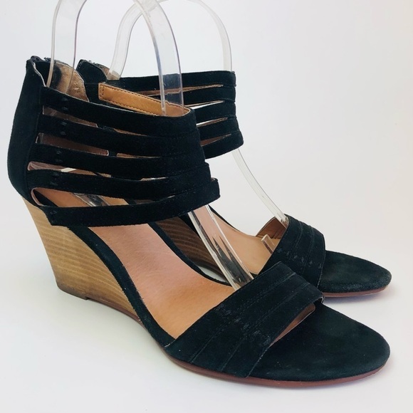 Halogen Kyla Suede Strappy Wedge Sandal - Picture 4 of 11
